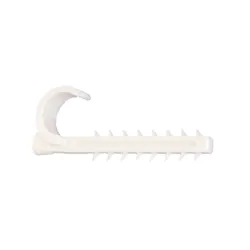 USMH 16/100 white round hammer-in hook cable clip
