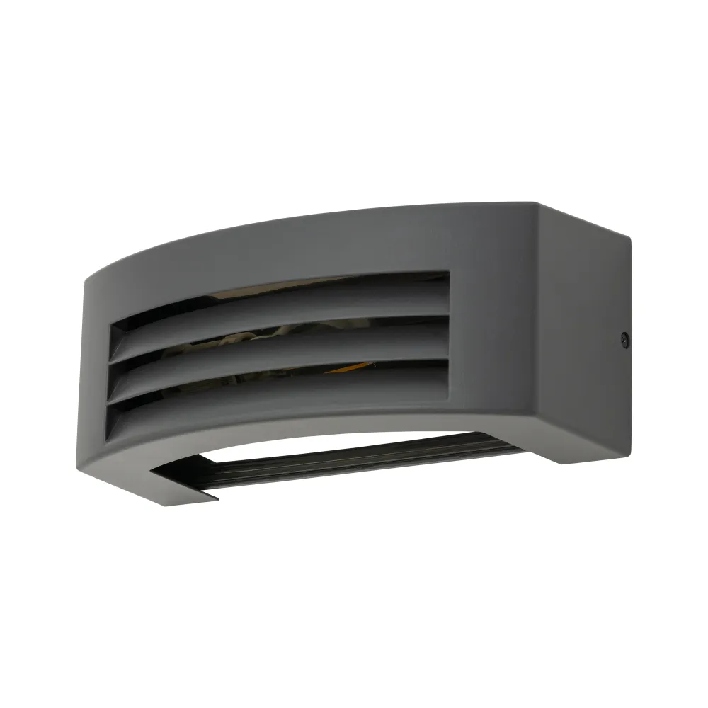 Orinoko graphite wall-mounted facade lighting – modern illumination