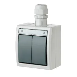 Aquant 2K gray NT serial connector IP65 10AX 250V