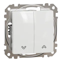 Przycisk żaluzjowy Schneider Electric Sedna Design & Elements bia