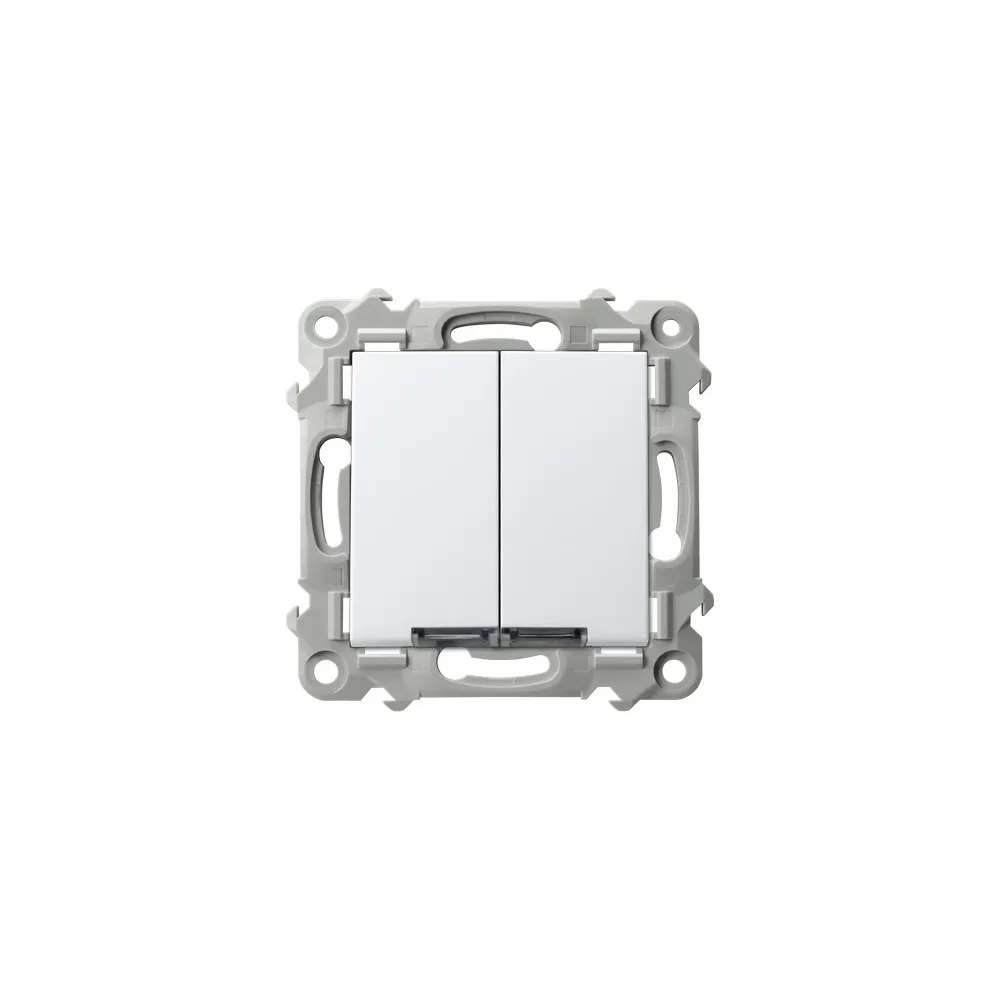 SZAFIR module white illuminated serial connector 10AX 250V
