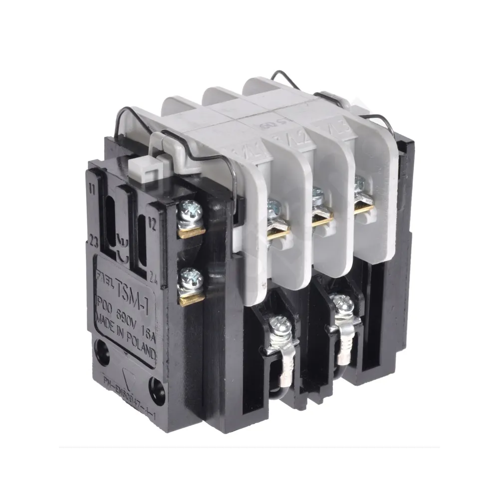 TSM 1 stycznik mocy 16A 3Z 2Z+2R 5.5KW 400V AC - niezawodny stycz