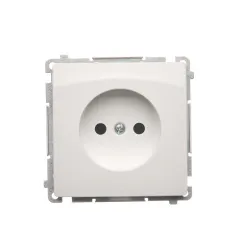 Simon Basic white module socket 1x B/U 16A 250V