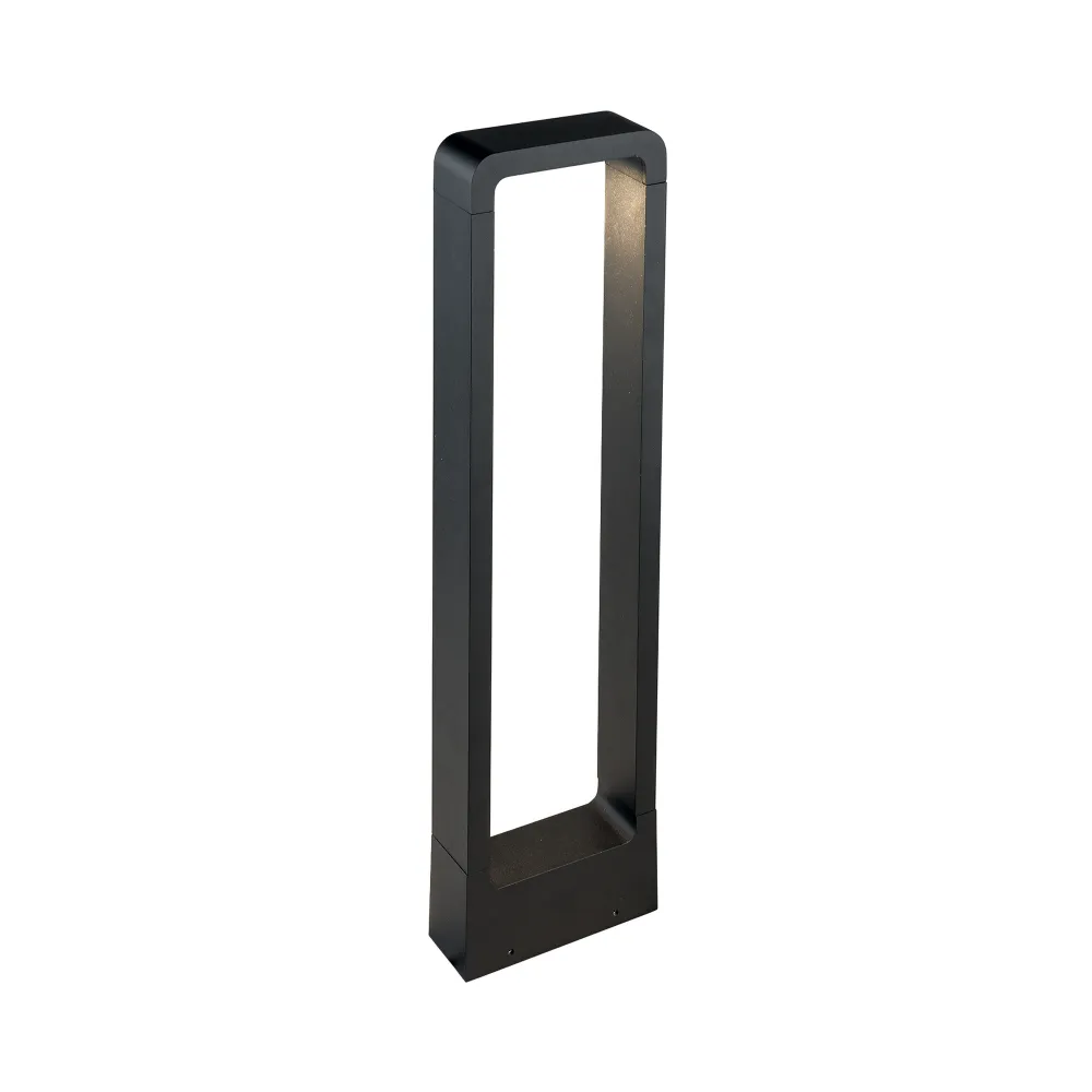 Thika LED czarny oprawa słupek ogrodowy LED 9W 3000K