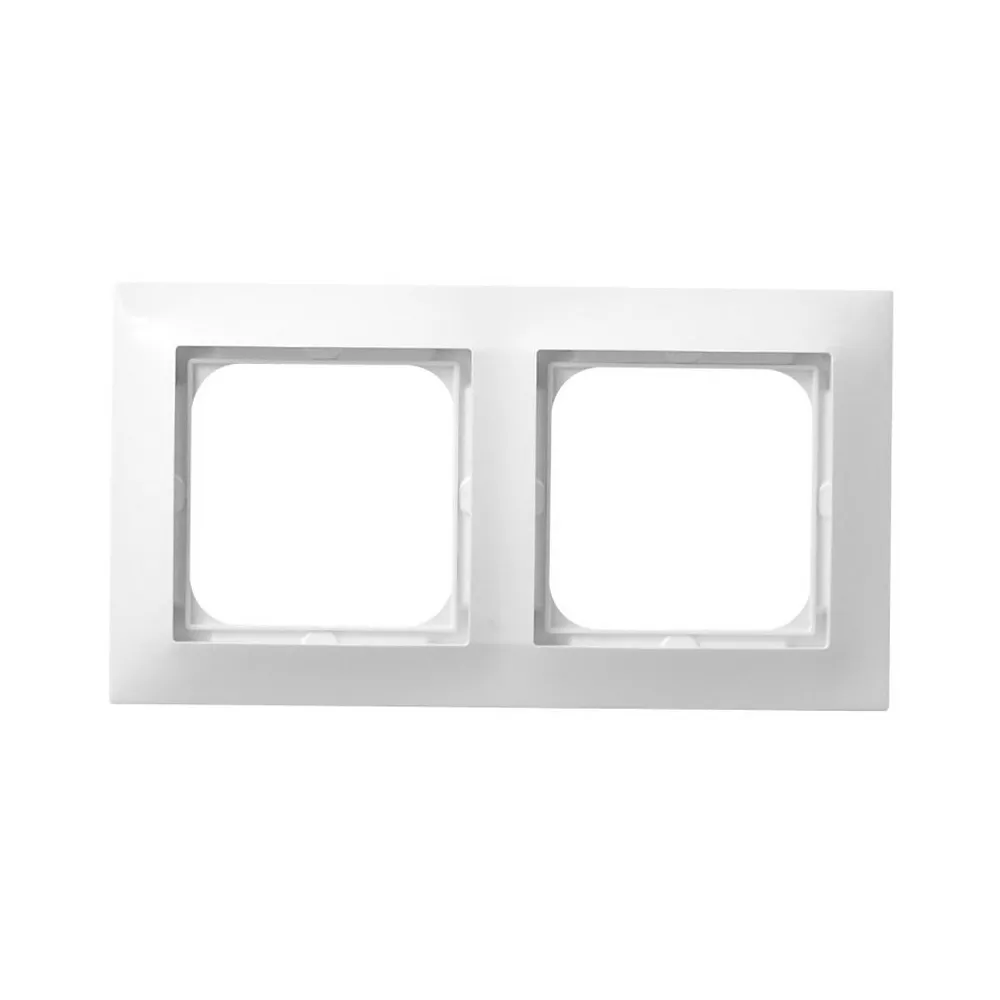 IMPRESJA WHITE FRAME 2X - practical frame for sockets
