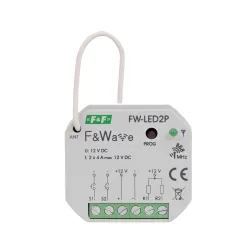 FW-LED2P – dwukanałowy sterownik LED 12V do zdalnego sterowania
