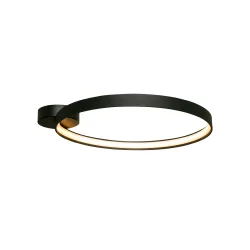 Circle czarny mat oprawa sufitowa NT LED 30W WW 3000K 3870lm