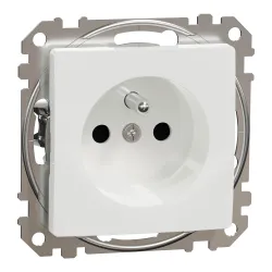 Sedna Design & Elements Schneide single socket with grounding