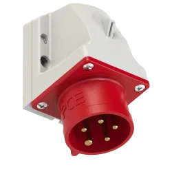 Fixed 16/5 IP44 400V power socket - reliable and durable
