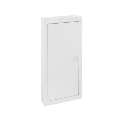 MSF RN plastic distribution box NT 56M 4x14M white metal door