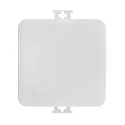 E7 puszka hermetyczna NT 75x75x39 IP55 7 membran szary