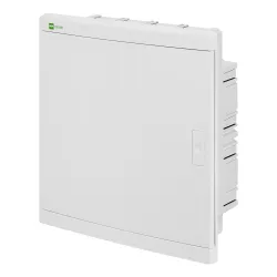 Elegant rozdzielnia plastikowa PT 24M 2x12M N+PE drzwi pełne biał