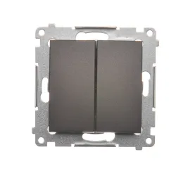 Simon 54 module brown matte series connector 10AX 250V