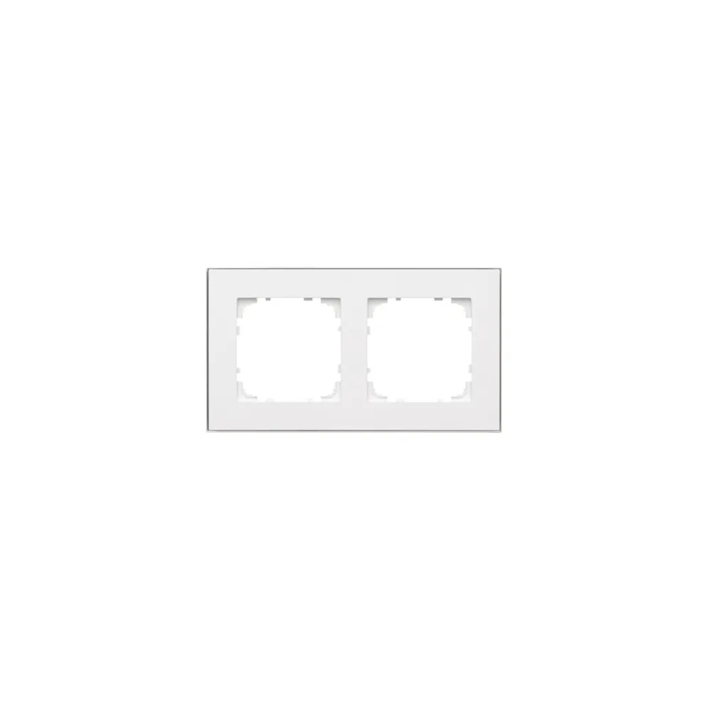 Simon 55 Duo white/gold frame 2x – style and quality