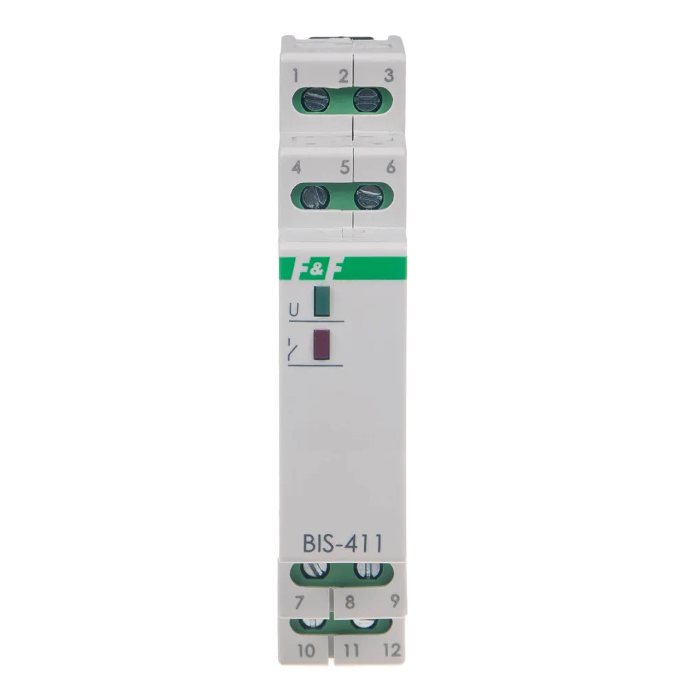 BIS-411 przekaźnik impulsowy bistabilny 16A 24V AC/DC