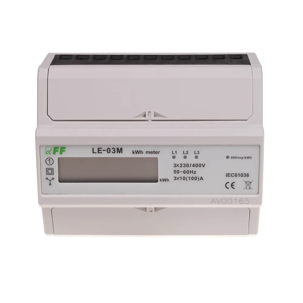 LE-03M digital energy meter 3-phase 10/100A Modbus RS-485 MID