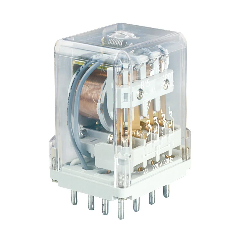 Industrial relay R15-2014-23-3230 10A 230V AC plug-in