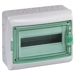Kaedra IP65 surface-mounted enclosure KDR-1-12-NT-T transparent door
