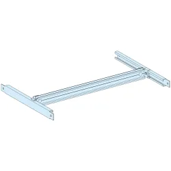 Prismaset rail for modular equipment with adjustment