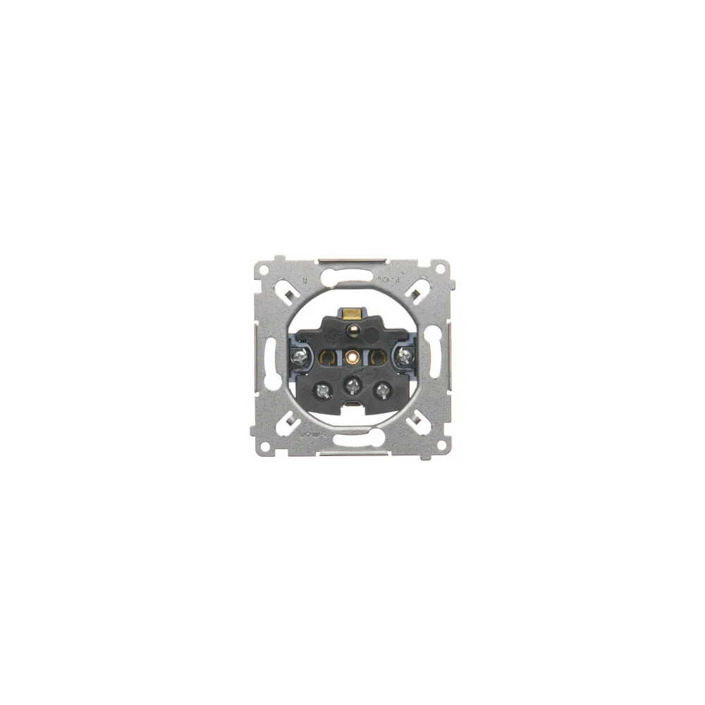 Simon 54 mechanizm gniazdo 1x z/u 16A 250V - niezawodny mechanizm