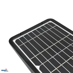 Solger czarny oprawa uliczna solarna LED 25W 4000K z czujnikiem r