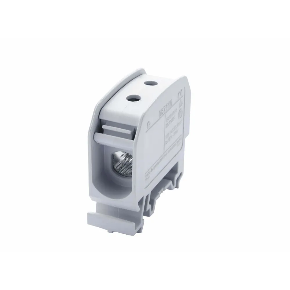 STB 16 Złączka szynowa gwintowa Al/Cu 87110 Simblock szary