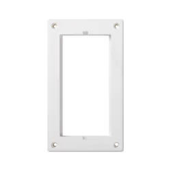 Connect 1-module frame S500 - spare part in white