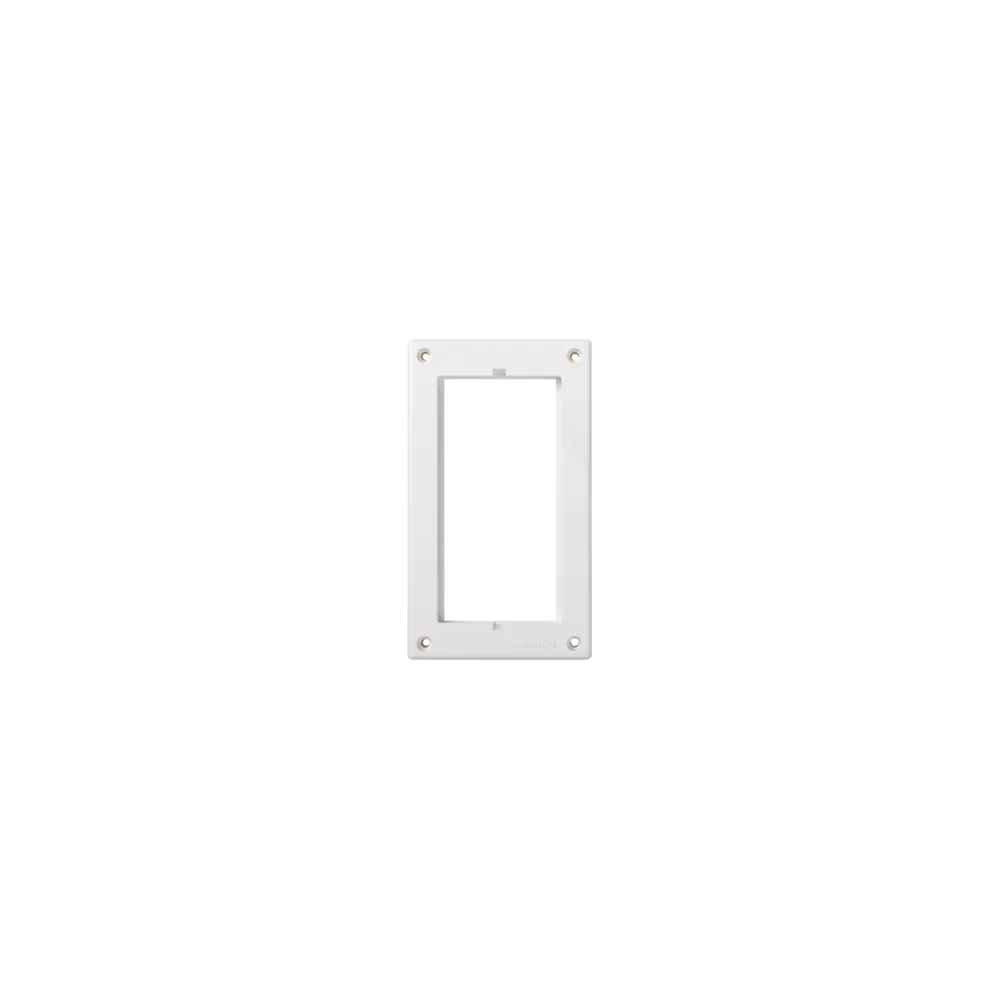 Connect 1-module frame S500 - spare part in white