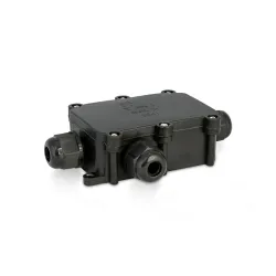 PI3P PG9-3P puszka instalacyjna IP68 czarna 76x114x31
