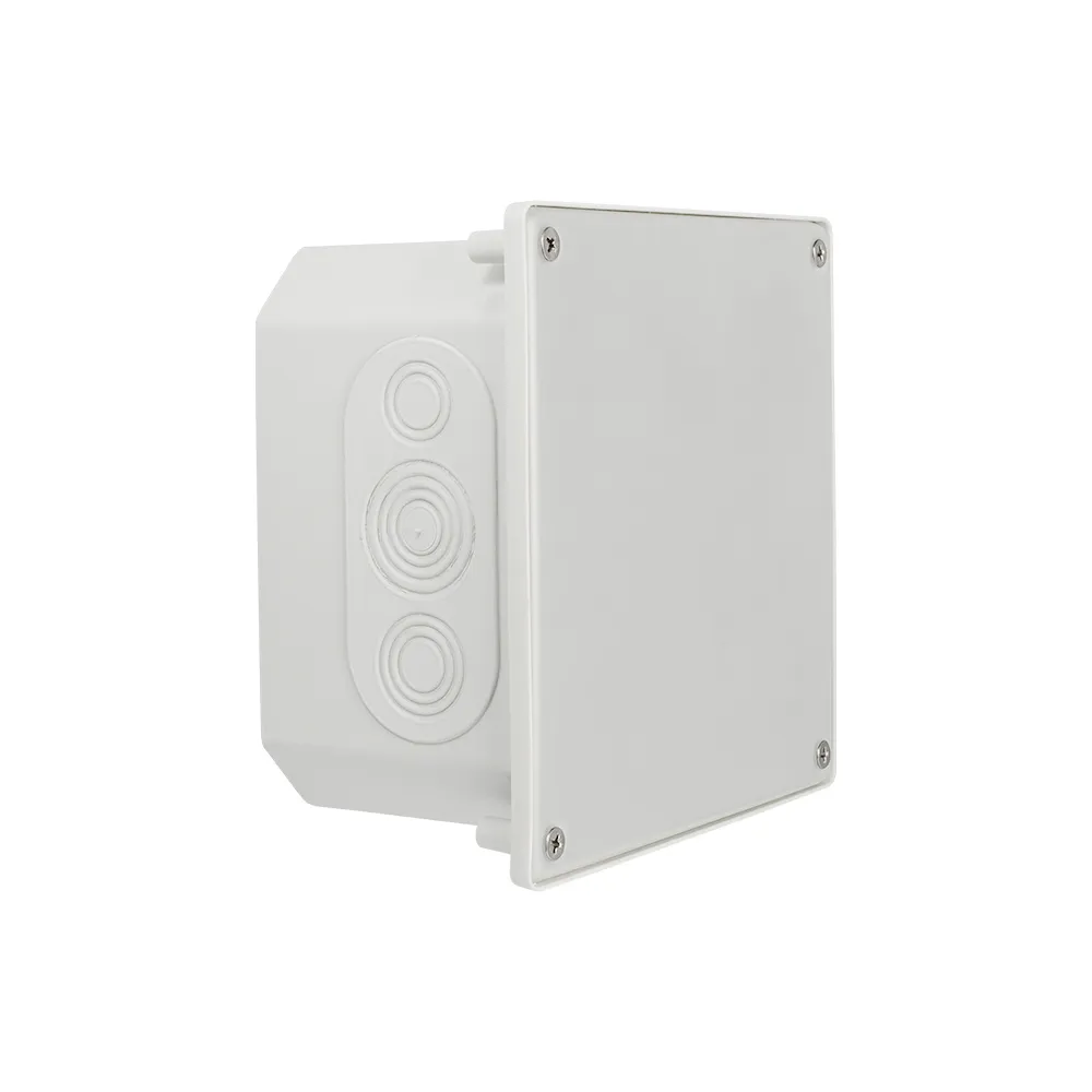 PPT-EH161 white flush-mounted hermetic facade box