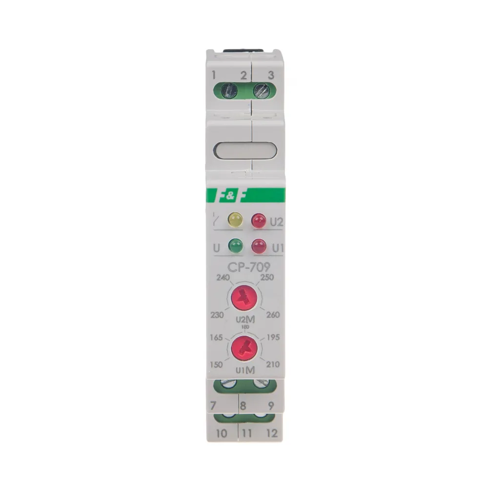 CP-709 Przekaźnik napięciowy jednofazowy 16A 50-450V AC