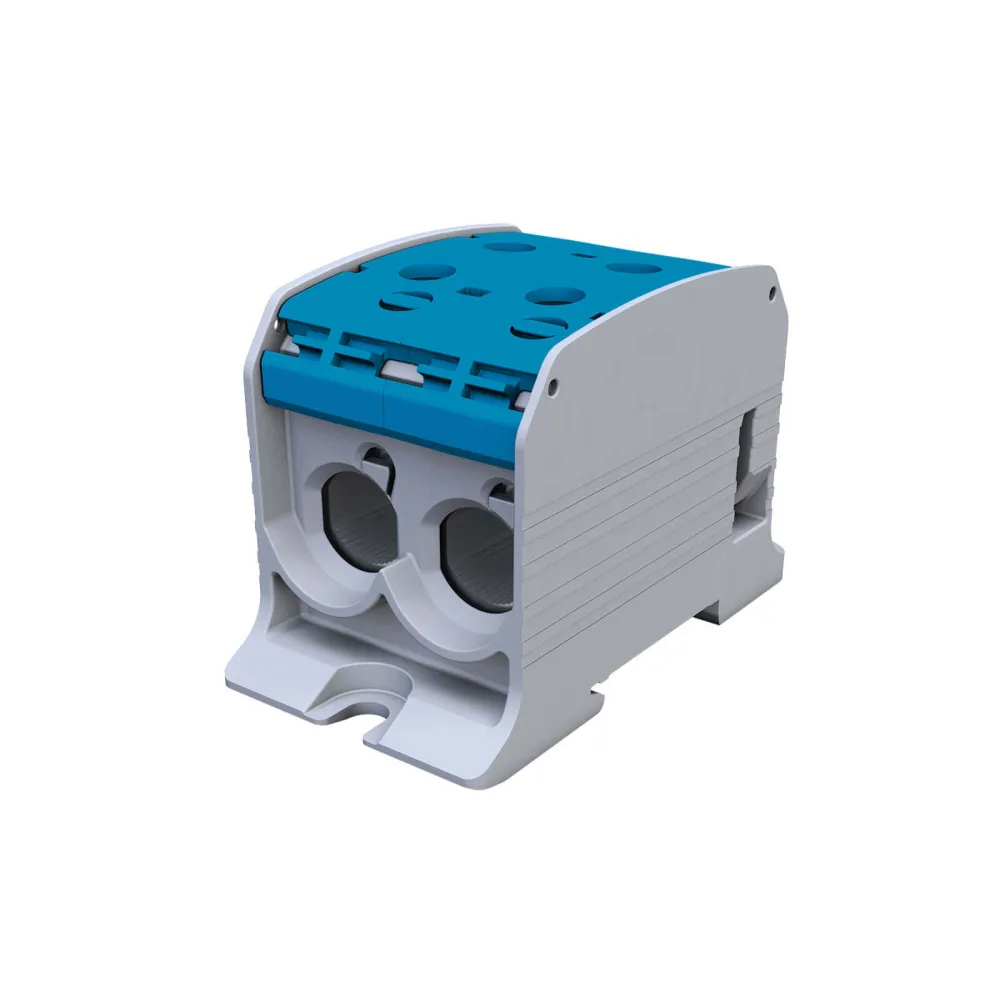 STB 95-2 blue – threaded rail connector Al/Cu