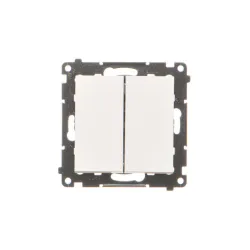 Simon 55 module white matte serial switch 10AX 250V