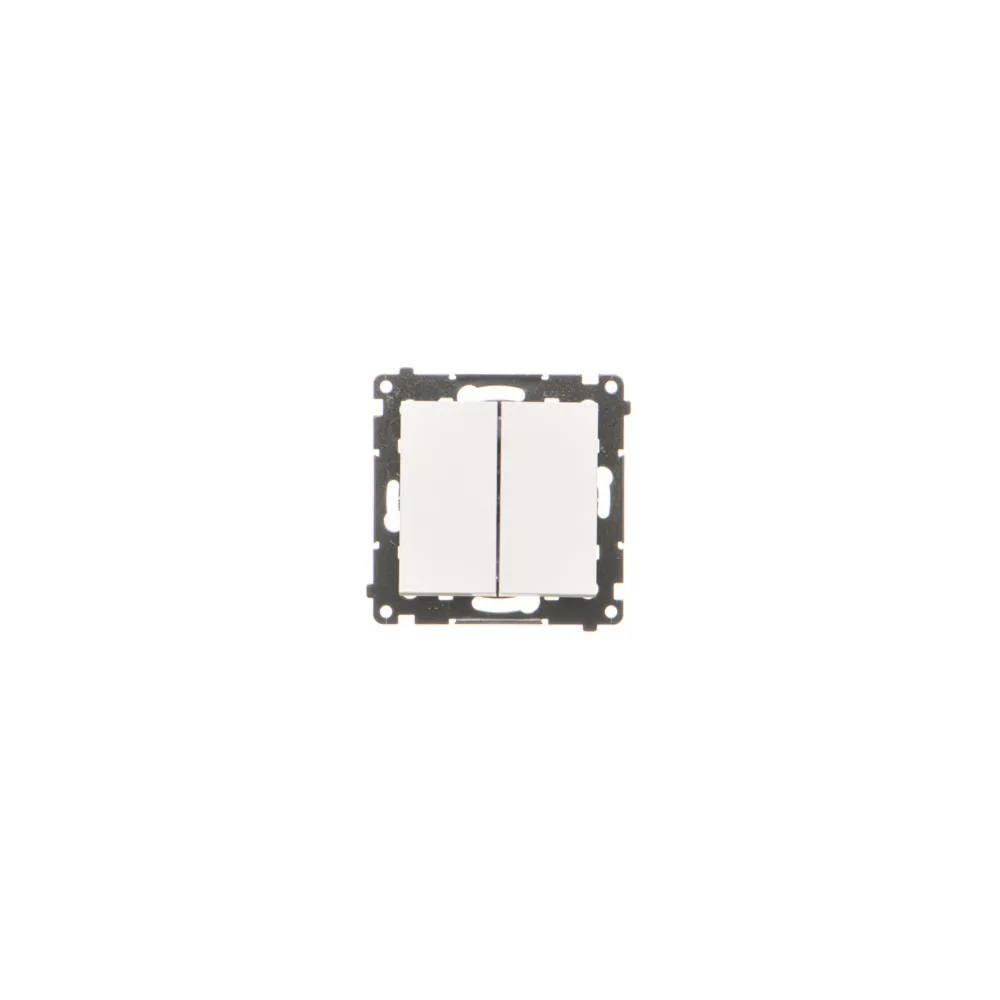 Simon 55 module white matte serial switch 10AX 250V