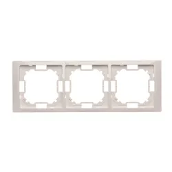Simon Basic Neos white frame 3x – practical solution