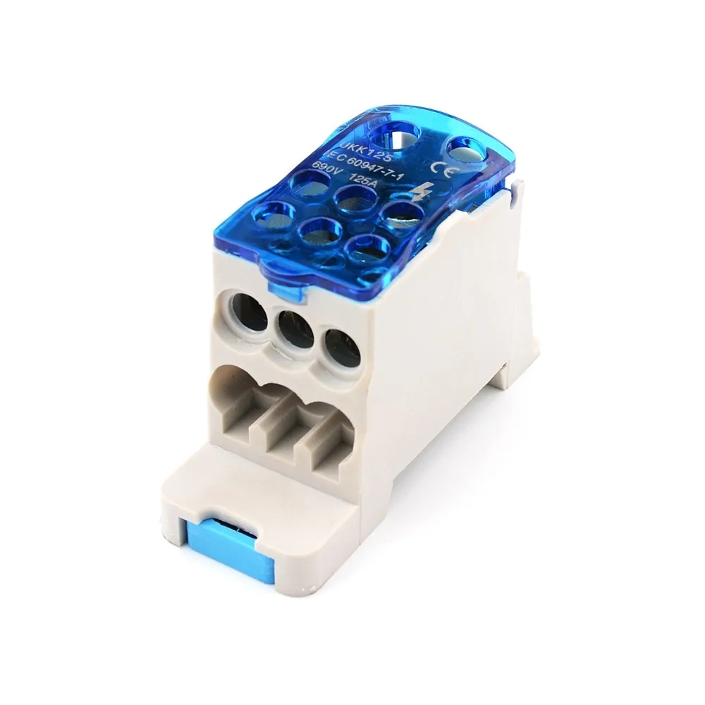 Split distribution block 1x10-35, 7x2.5-16, 125A - reliable accessory