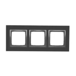 Simon 54 Nature Solid Lava Glass Frame 3x – modern fittings