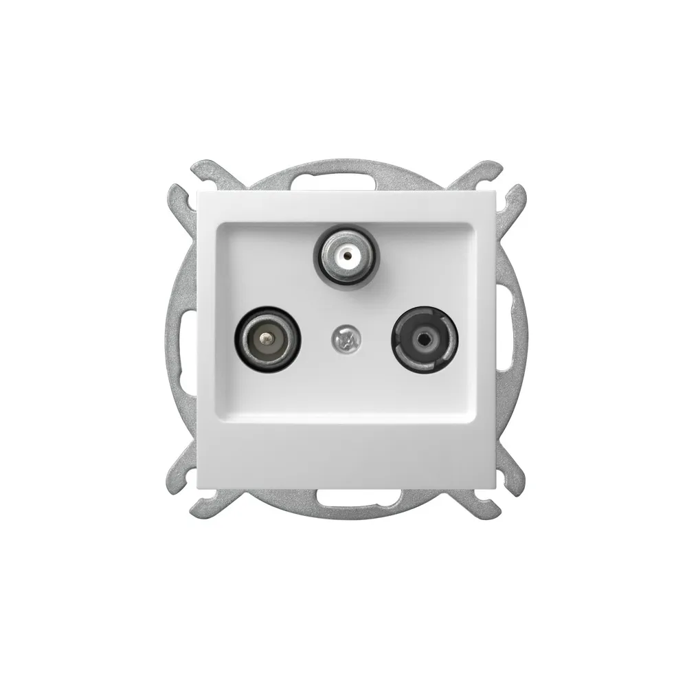 Impresja white module RTV-SAT end socket 1.5-2dB - reliable