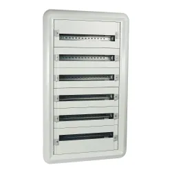 XL3 160 metal distribution board - sturdy recessed distribution panel