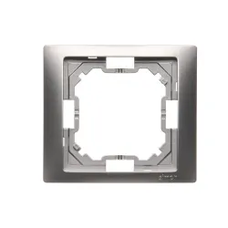 Simon Basic Neos Inox Ramka 1x – praktyczna ramka elektryczna