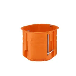 P 60DF puszka instalacyjna 1x fi60 58.5mm głęboka pomarańczowa
