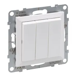 SunO 2 moduł biały łącznik 3x zaciski śrubowe 20AX 250V