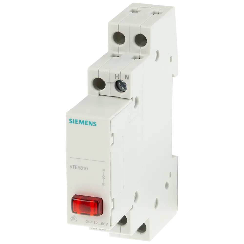 5TE5 lampka sygnalizacyjna modułowa 1x LED czerwony 230V AC