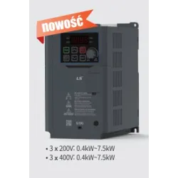 G100 falownik 0.75kW 3F IP20 - niezawodny przemiennik częstotliwo