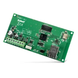 Module for managing alarm control panels via Ethernet network - remote