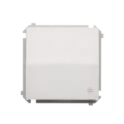 Simon Basic moduł biały łącznik krzyżowy 10AX 250V