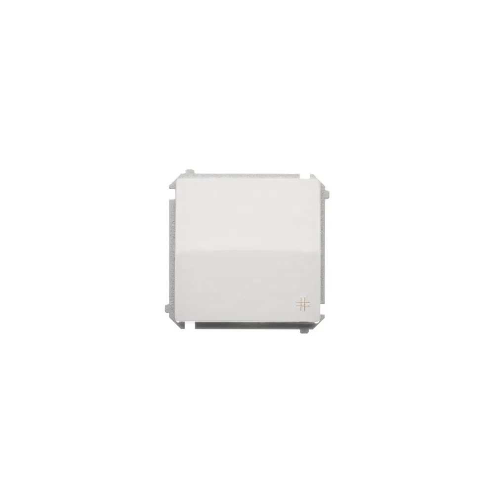 Simon Basic moduł biały łącznik krzyżowy 10AX 250V