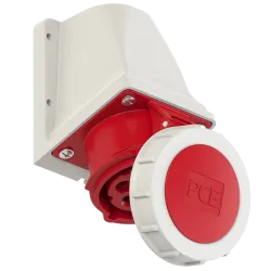 Fixed power socket 16/5 IP67 400V – durable and reliable