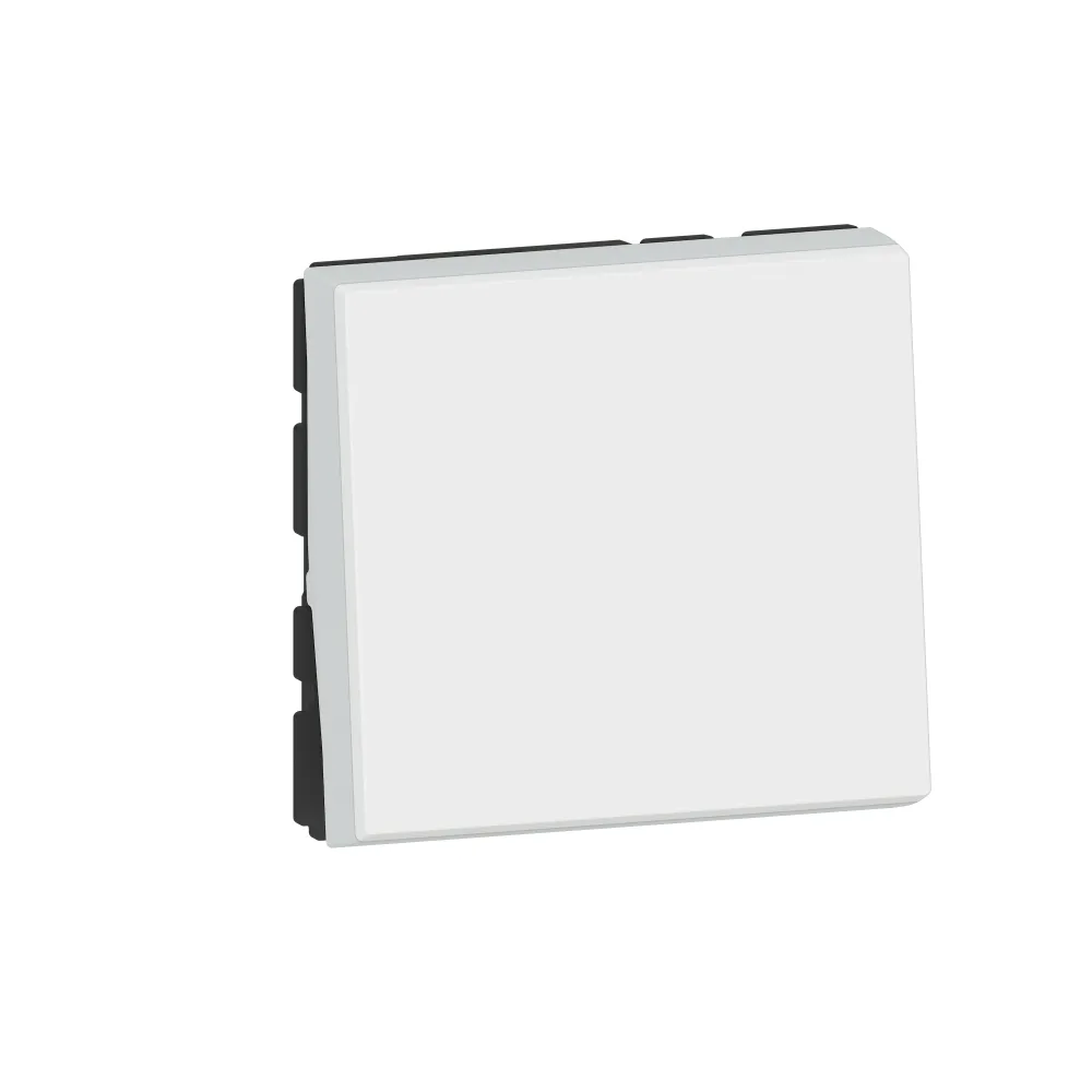 M45 white button 2M 1x 1Z with spring terminals