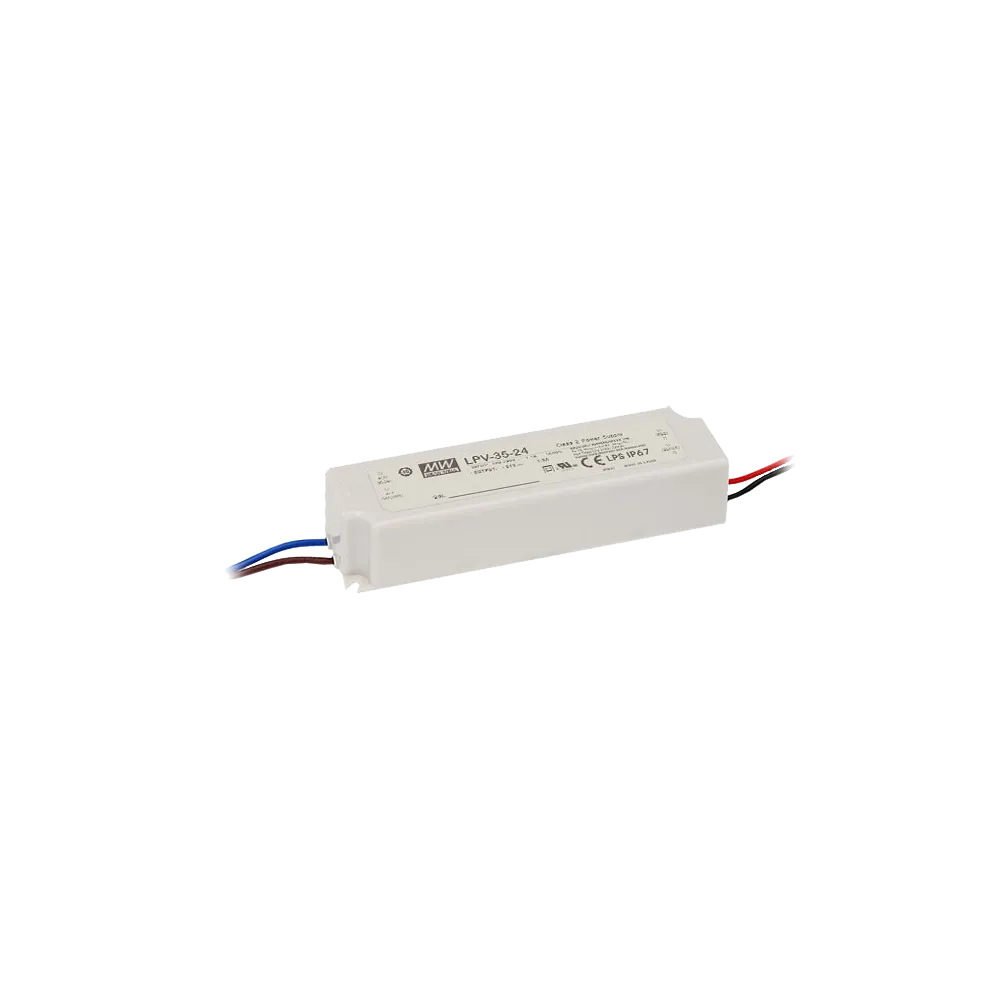 LPV LED power supply 35W 1.5A 24V DC IP67 – reliable LED power source